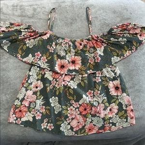 Off the shoulder billabong tank